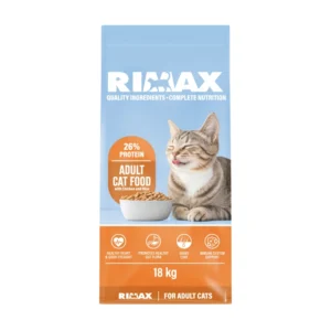 18kg Rimax Cat Food bag for adult cats